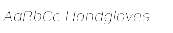 Warasarn Extra Light Italic image