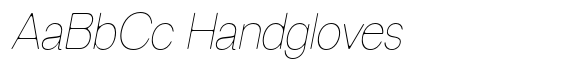 Degitan Soft Thin Condensed Italic image