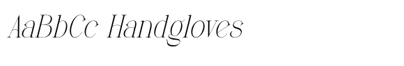 Ganiqsa Italic font sample