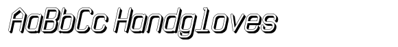Qila Mono Shadow Bold Italic image