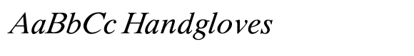 Shree Gujarati 1162 Italic font sample