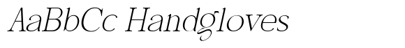 Shoshin Thin Italic font sample