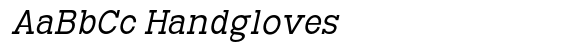 Aristone Slab Light Italic image