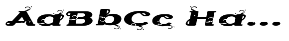 Water Doomsday Green XW Italic image