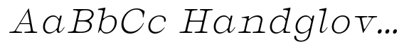 Kalibrasi Soft ExtraLight ExtraExpanded Italic image