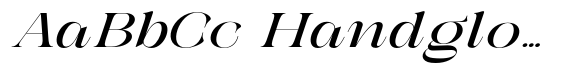 Galdertin Charetam Italic Extra Bold Expanded Italic image