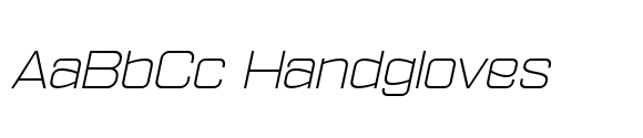 Ethere S Light Extra Expanded Italic image