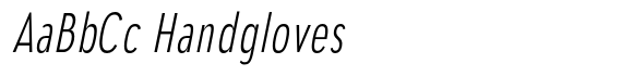 Aukim II Light Compressed Italic image