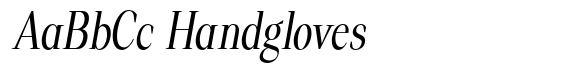 Regante Light Condensed Slant image