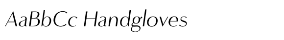 Amondi Light Italic font sample