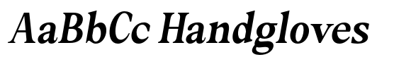 Megiola Bold Semi Condensed Slanted image
