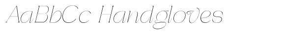 Gentano Athiroen  Italic Thin Semi Expanded image