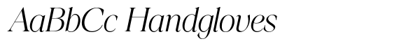 Tangier Italic image