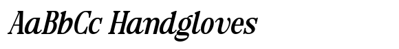 Maetinlla Italic font sample