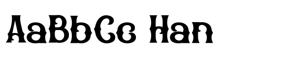 Heimer font sample