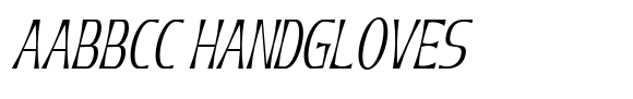 Geximo Condensed Slant Extra Light image