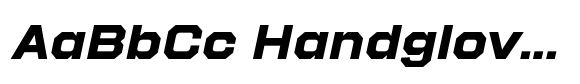 Hattrick Italic Extrabold Wide image