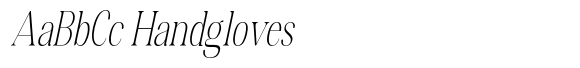 Gialvano Extra Light Condensed Slant image