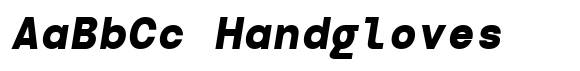 GC Monoglitch Boldita Italic image