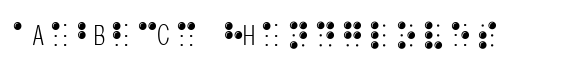 Braille Alpha