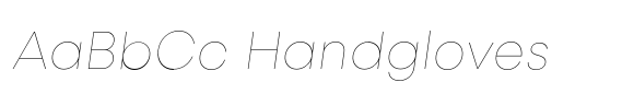 Izmir Hairline Italic image