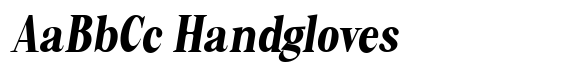 Mallone Extra Bold Condensed Slanted image
