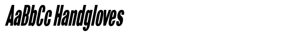 Grivon V02 Black Ultra Condensed Slant image