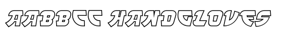 FF Manga Steel Std Outline Regular Italic image