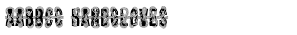 Twisted Ribbon font sample