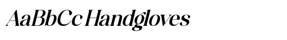 America Nights Italic image