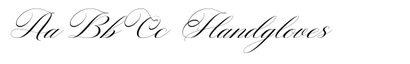 Rastering font sample