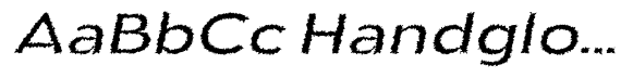 Aukim II Distort Expanded Italic image