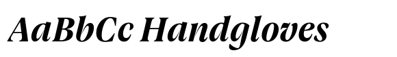 Joane Pro S Bold Italic image