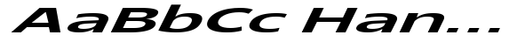 Glorytalk Sans Soft Semi Bold Italic Extra Expanded image