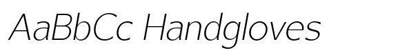 Gastrin Thin Italic image