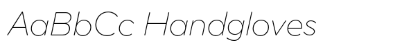 Wround Thin Italic image