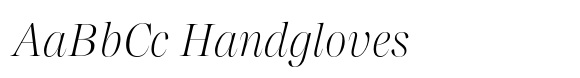 Madigan Extralight Italic image
