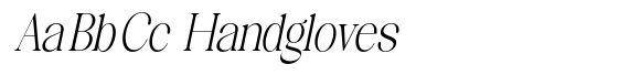 Celima Light Extra Condensed Slanted image
