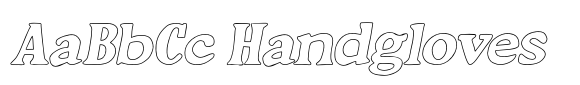 South Costalina Outline Italic image