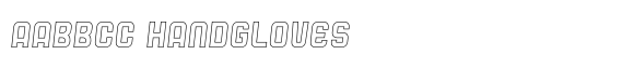 Blanco Outline Italic image