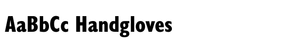 Gill Sans Nova Condensed Heavy image