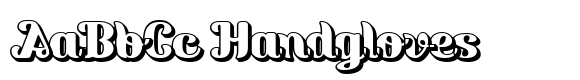 Rukishy Shadow font sample