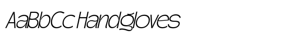 Gatega ExtraLight Italic image