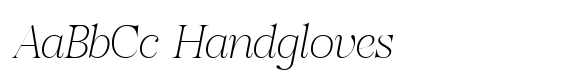 Romellis Thin Italic image