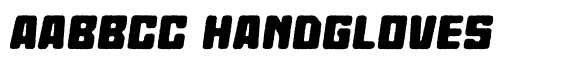 Warmonger Circular Eroded Italic image