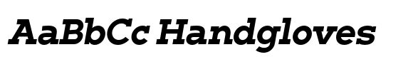 Barnic Slab Extrabold Italic image