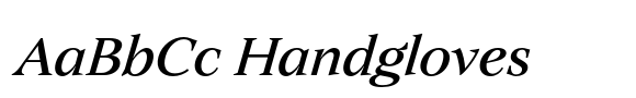 Ozana Pro Text Regular italic font sample