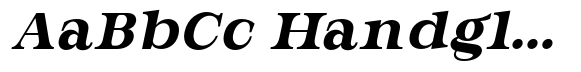 Bravellion Extra Bold Expanded Italic image