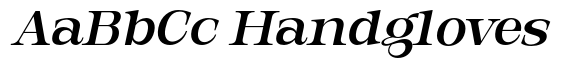 Orvessia Expanded Italic image