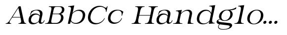 Bravellion Extra Expanded Italic image